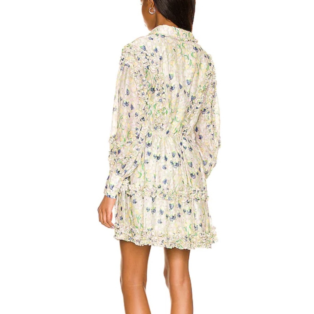 *Last Chance* Elliatt Kendari Long Sleeve Babydoll Dress Multi 🤍 - Picture 2 of 8